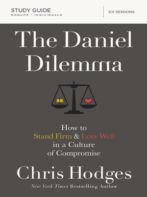 cover image of The Daniel Dilemma Bible Study Guide